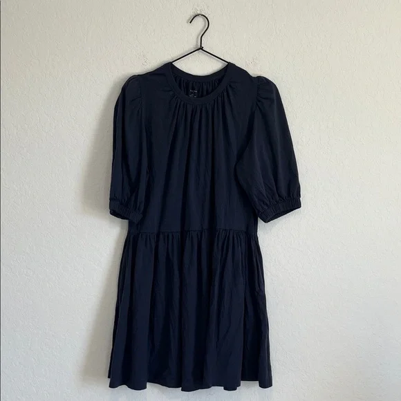 Summersalt Pima Cotton Navy Blue Dress - Picture 2 of 7
